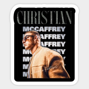 Christian McCaffrey Sticker